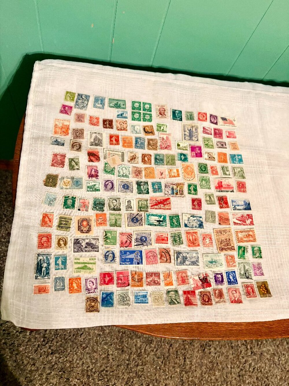 Worldwide Stamp Collection Lot – Off Paper Vintage/Antique Stamps 154 Count